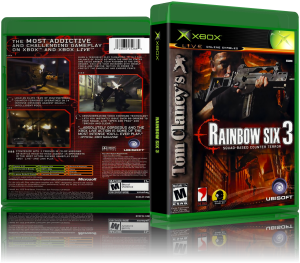 Tom Clancy's - Rainbow Six 3 (USA)3D Boxes Back Front